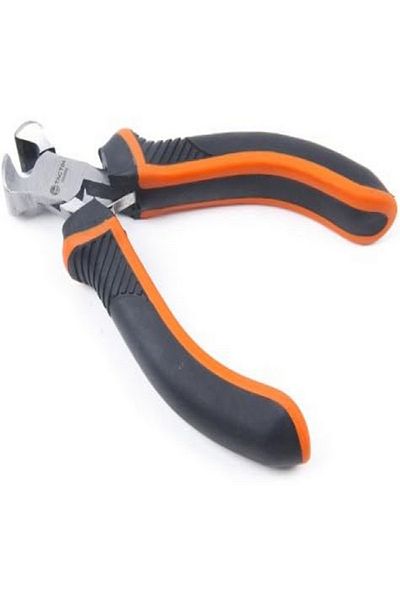 Tactix Non-Slip Ergonomic Handle Mini End Nipper Pliers