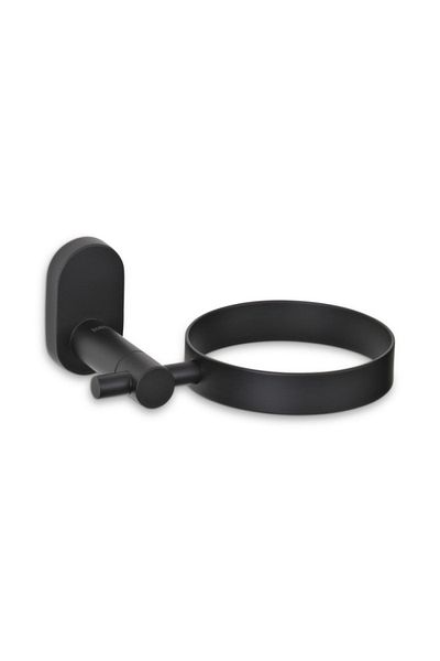 Kela ALESSIO hair dryer stand stainless steel 18/10 black 14.0x11.0x6.0cm 9.0cm