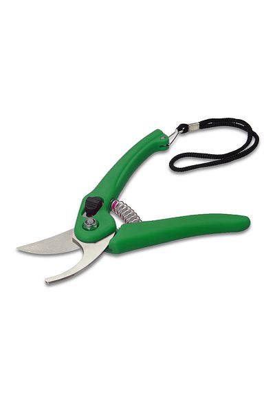 Generic 7.5 Inch Hand Pruner Cutter with Carbon Steel Blades – Garden Branch Trimmer for Home Use (Green)