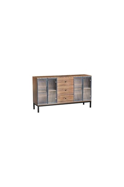 DEC4 Buffet cabinet with an elegant design and distinctive aesthetic touches, 140 cm.