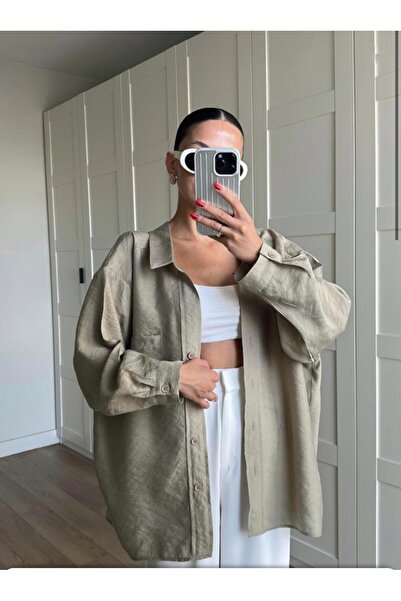 Fast Perry Perry Rahat Gömlek Yağ Yeşili