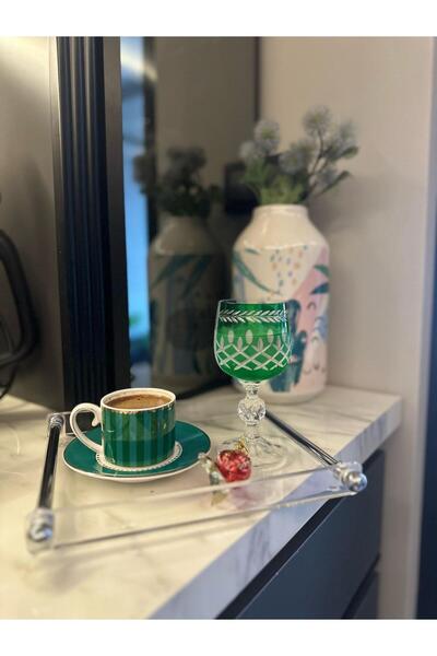 HİD DESIGN Plexi Coffee Presentation Pipe Handle Silver