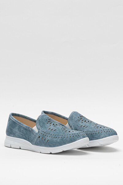 Liger Women's Laser Patterned Casual Women's Sports Shoes Blue