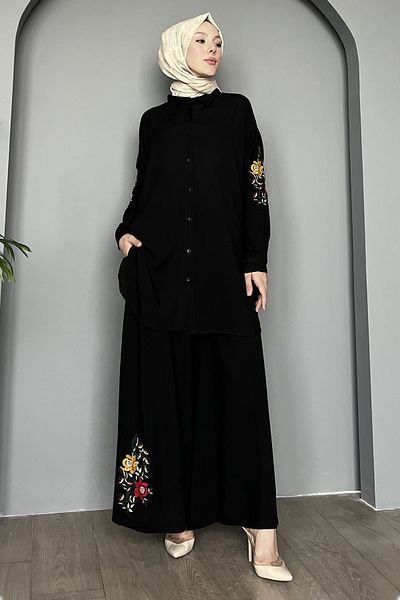Saklı Butik Hayal Colorful Embroidered Authentic Suit