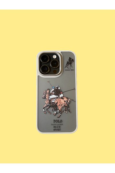 Polo Ralph Lauren Phone case compatible with iPhone 16 PRO MAX, Polo Ralph Lauren, gray