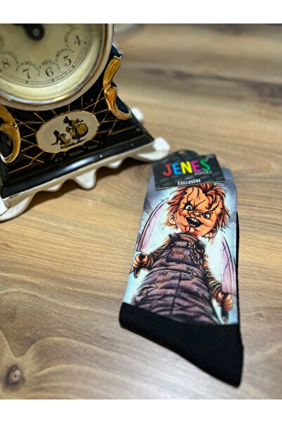 JENES Șosete digitale cu imprimeu Șosete lungi premium unisex