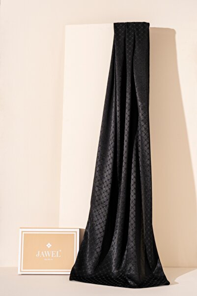 JAWEL Kadın Küçük Kareli Modal Floş Şal