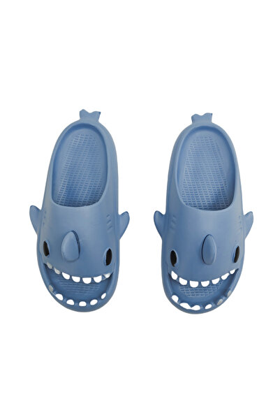 OEM Men's cheerful slippers, with cute Shark pattern, made of EVA material, E01