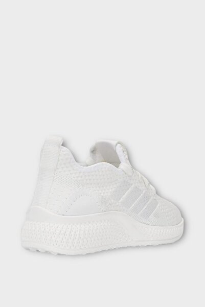 Liger Γυναικεία ελαφριά αναπνεύσιμα πλεκτά αθλητικά παπούτσια ΛΕΥΚΟ