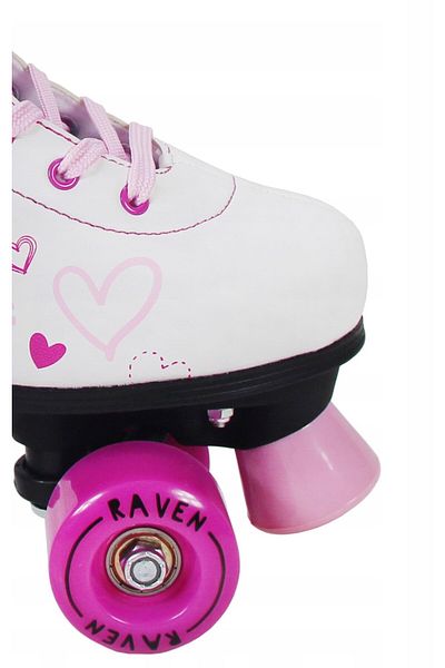 Raven Roller Raven Trista White/Pink L(39-42)