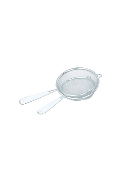 Chef Craft 2-Piece Stainless Steel BPA-Free Mesh Strainer Silver