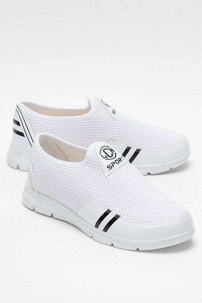 Liger Unisex Airfile Sports Shoes White