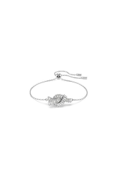 Swarovski 5731101 Swarovski Bilezik Matrıx:Bracelet Knot Whı/Rhs M