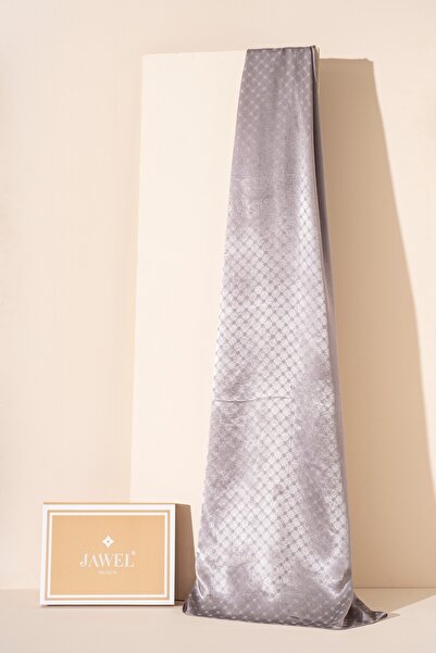 JAWEL Kadın Küçük Kareli Modal Floş Şal