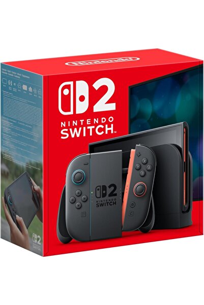 Nintendo Switch 2 Konsolu – Neon Blue & Red Joy-Con (2025 Model)