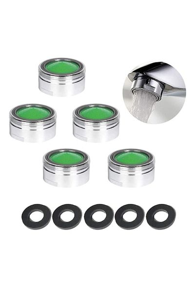 Bogadini Set 5 accessories for faucet, silver, 24mm