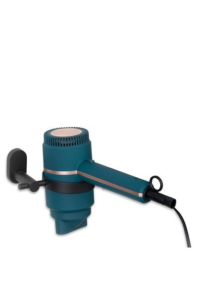 Kela ALESSIO hair dryer stand stainless steel 18/10 black 14.0x11.0x6.0cm 9.0cm