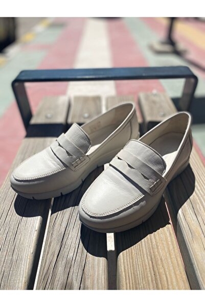 Mammamia 3500 Günlük Hakiki Deri Kadın Ayakkabı