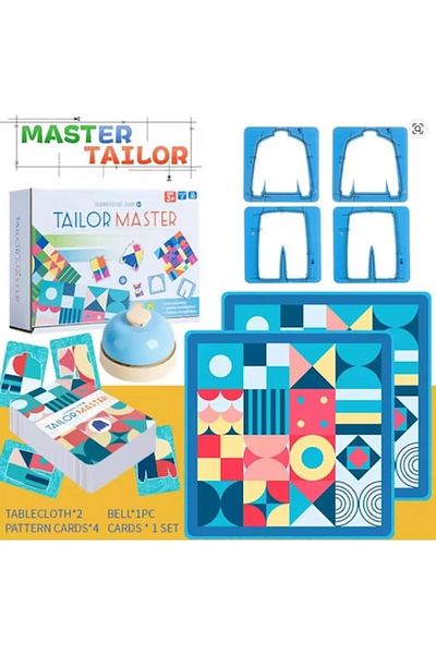 Star Master Educational Puzzle Game for Children's Attention Training, Tailor Master, Age 3+, Multicolor