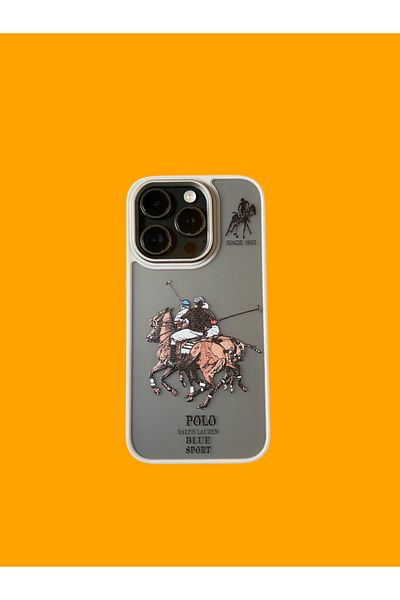Polo Ralph Lauren Phone case compatible with iPhone 15 PRO MAX, Polo Ralph Lauren, gray