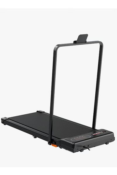 Fitness World جهاز سير يتحمل 100 كيلو بقوة 1.75 حصان مع جهاز تحكم عن بعد، مزود بحامل آيباد و عجلات لسهولة التنقل