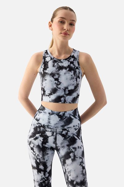 Superstacy Dark Cloud Digital Sports Bra
