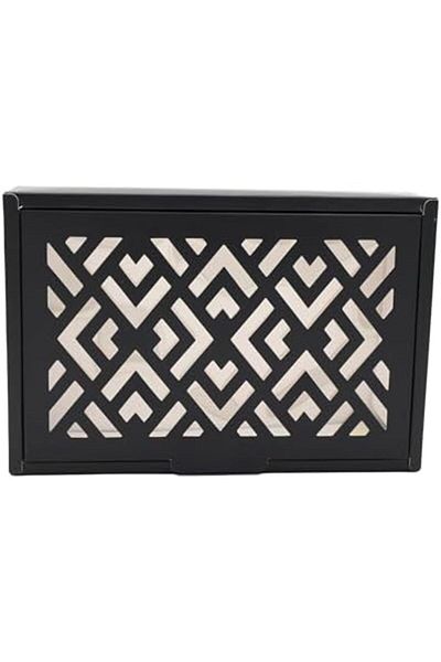 Ideal Pack Black Gift Box with Window – Premium Square Gift Packaging for Jewelry, Candles, Chocol