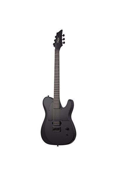Schecter Pt Black Ops Elektro Gitar (SATİN BLACK OPEN PORE)