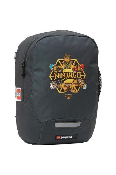 LEGO Rucsac gradinita LEGO V-Line - design gold NinjaGo Team