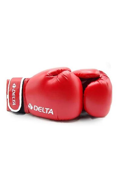 Delta Red Maxima Deluxe Pu Dura-strong Boxing Gloves