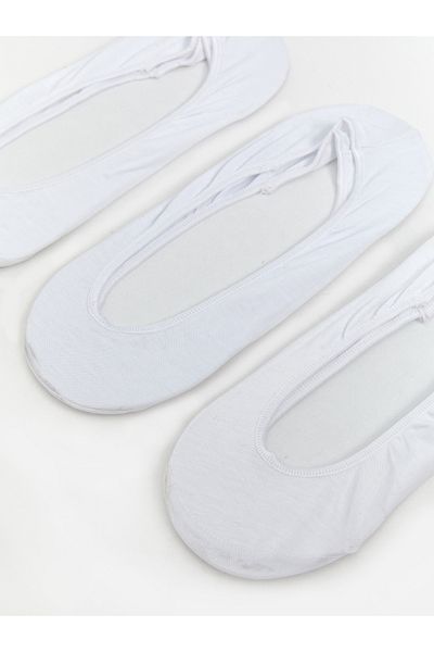 LC Waikiki Flache Ballerina-Socken für Damen im 3er-Pack