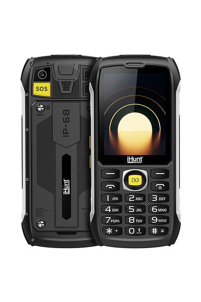iHunt Telefon mobil iHunt Titan Survivor 4G, 2.8 inch, Dual SIM, Baterie mare 4500mAh, Black
