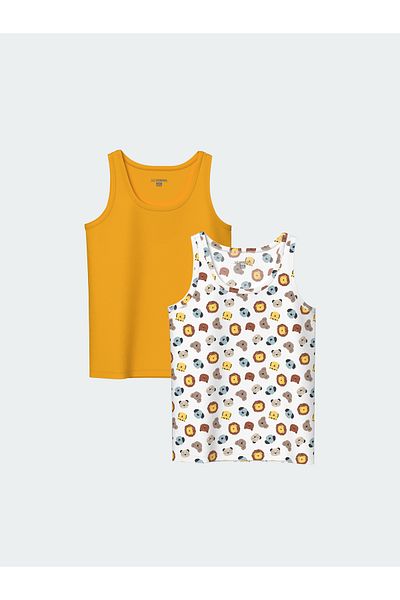 LC Waikiki Crew Neck Boy's Undershirt 2-pack