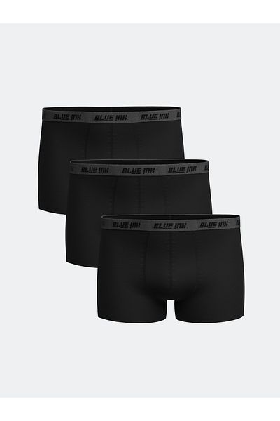 LC Waikiki Standard Fit Cotton Flexible Ανδρικό Boxer 3 τεμαχίων