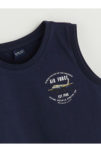 LC Waikiki Bicycle Collar Boy's Singlet