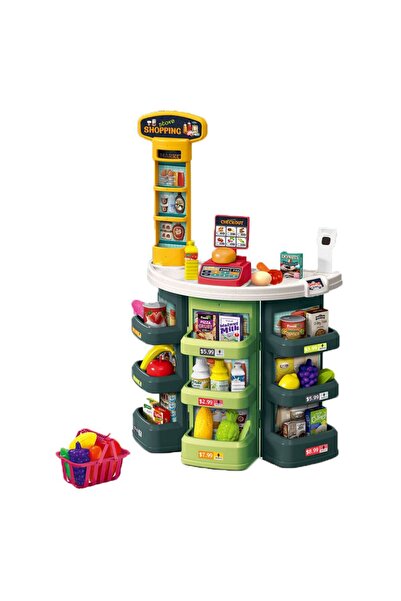 OEM Set de joaca Supermarket cu casa de marcat 44 piese
