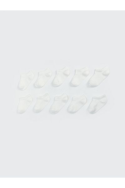LC Waikiki Чорапи за бебешки ботуши Basic за момичета, 10 бр.