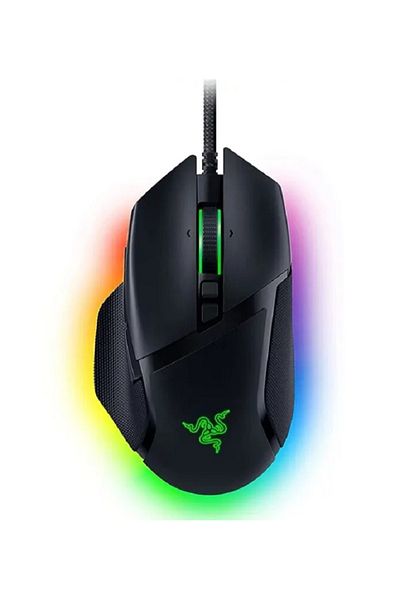 RAZER ماوس الألعاب السلكي Basilisk V3 RGB - 11 زرًا قابلًا للبرمجة، 26000 نقطة في البوصة، إضاءة Chroma RGB