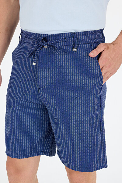 Rodi Men's Striped Pocket Summer Shorts - Comfortable Fit Stylish Shorts Suitable for Sports and Daily Use 2314