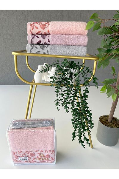 sarra 50X90 Hürrem 3-Piece Towel V2