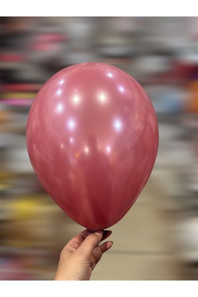 Deniz Party Store Rustic Rosebud Metallic Balloon 5 Pieces