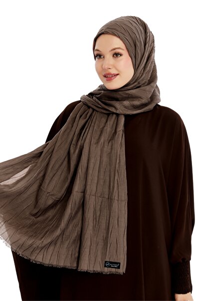 Altobeh Πλισέ Μπαμπού Σάλι - Κύμινο