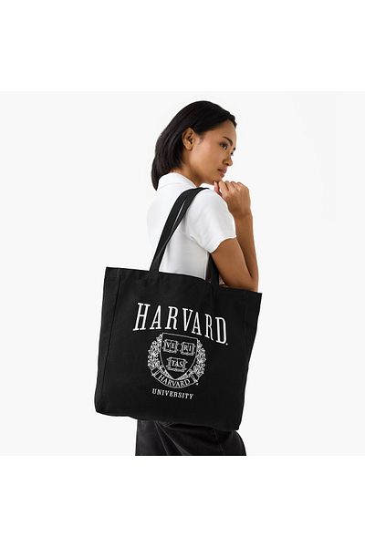 SP Characters Harvard Print Shopper Bag with Double Handles