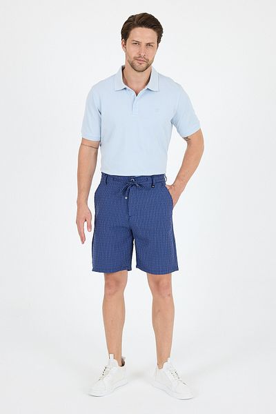Rodi Men's Striped Pocket Summer Shorts - Comfortable Fit Stylish Shorts Suitable for Sports and Daily Use 2314