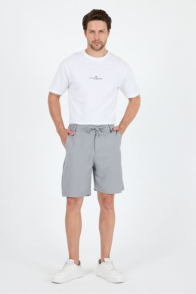 Rodi Men's Striped Pocket Summer Shorts - Comfortable Fit Stylish Shorts Suitable for Sports and Daily Use 2314