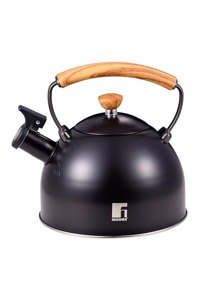 Kela Whistling kettle CARBUNE 2.3 liters purple-black
