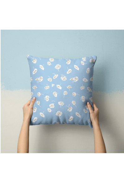 SARDO KUMAŞ Çiçek Desenli Dijital Baskılı Şifon Saten Kumaş / En 1,50 cm - Elbise , Perde ve Kırlent