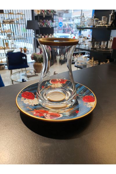 Canba Glazze Safari Ala Tea Set 6 Person 12 Pieces