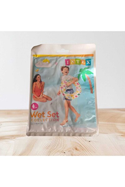 Intex Wet Set Collectıon Şeffaf Deniz Huvuz Çocuk Simidi 51 Cm