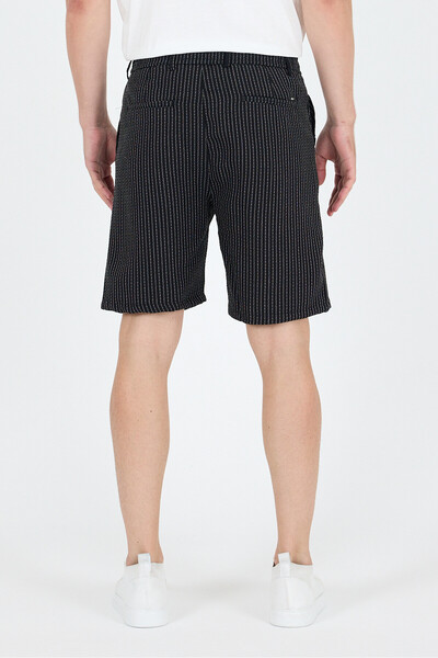 Rodi Men's Striped Pocket Summer Shorts - Comfortable Fit Stylish Shorts Suitable for Sports and Daily Use 2314